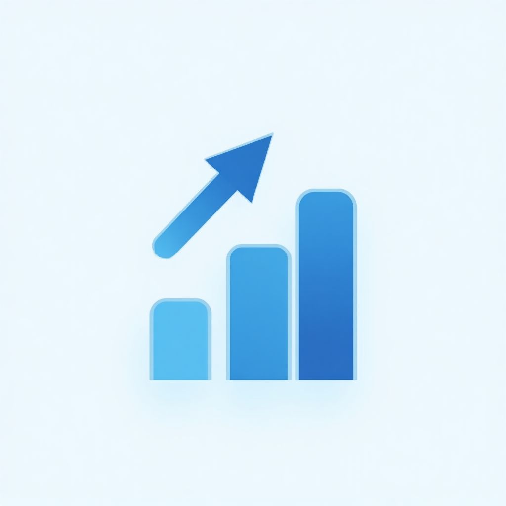 Icono de crecimiento empresarial